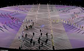 The greek flag bearers for the tokyo olympics were announced late on wednesday, with the country being represented by shooter anna korakaki and gymnast lefteris petrounias. Tokyo Olympics 2020 Opening Ceremony Takes Place In Japan Faroeislands News
