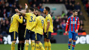 Everything you need to know about the premier league match between arsenal and crystal palace (27 october 2019): Aubameyang Sees Red As 10 Man Arsenal Hold Crystal Palace Daily Times Nigeria