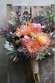 Our native flowers in australia are known for their rich, earthy colours and bold. Swallows Nest Farm February Wedding At Steeles Island Wedding Flowers Bridal Bouquets Flowers Australia Australian Native Flowers