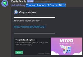 With discord nitro, you can upgrade your emoji, get bigger file limit uploads, use an animated profile now, depending on the code, you can get free discord nitro for 1 month, 2 months, or even 1 year! You Won 1 Month Of Discord Nitro Link Discord