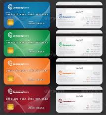Credit Card Style Paper Business Card Vector Business Card Credit Card Design Business Cards Creative