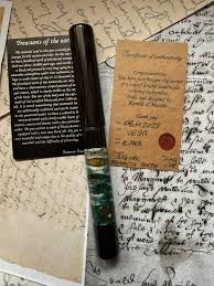 Image result for mammoth bone inlay fountain pen