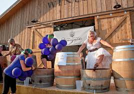 For an afternoon of epic summer fun, why not host a backyard competition for the neighborhood kids? Grape Stomping Contest A Hit Port Townsend Leader