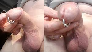 Mudança PA prince-albert piercing 3 por aproximadamente 5mm 10Ga para 5Ga  hummmm