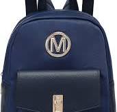 Amazon.com: Mochila de nailon mediano vintage para mujeres y adolescentes,  ligera, a la moda, impermeable, para viajes, casual, Azul / Patchwork, ...