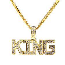 King Chain Fashion Jewelry Necklaces Gold Pendants For Men Gold Chains For Men