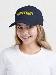 San Pedro (Block Style) gold Cap