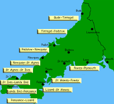 Cornwall beach is a short walk away from the hip strip. Cornwall Coast Guide To Beaches Walks