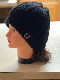 Knitted my cousin a hat to wear to his appointment to find out if he beat  his cancer