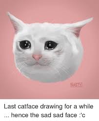 Download Sad Cat Meme Drawing Png Gif Base Doodle collection of hand drawn vector clouds. download sad cat meme drawing png