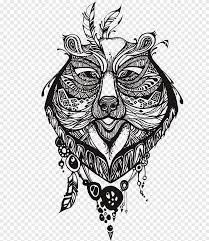 Alibaba.com offers 1,872 totem tattoo products. Black Bear Illustration Bear Tattoo Totem Drawing Totem Tattoo Monochrome Head Png Pngegg