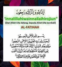 Namun, bagi yang tidak mahir berbahasa arab, berikut ialah bacaan dalam rumi. 13 Ucapan Takziah Ideas Islamic Quotes Islam Quotes