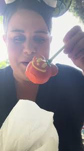 Pumpkin Cake Pop #poohcorner #crittercountry #cakepop #mickey #disneyland  #vanilla #disney #pumpkin #magickey