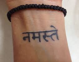 17 Best Sanskrit Tattoo Designs To Honour The Language Styles At Life त (firstly the hook, secondly the vertical stroke and at the end the.