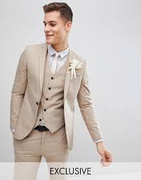 Heutzutage gibt es anzüge für herren in allen farben, schnitten und passformen. Noak Skinny Wedding Suit Jacket In Windowpane Check Asos