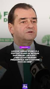 Ludovic Orban a explicat, marți, de ce l-a eliberat Nicușor Dan din funcția  de consilier prezidențial. El nu are să își reproșeze nimic în relația cu  președintele României și nu îi poarcă
