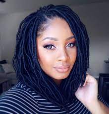 Small Lob Faux Locs Faux Locs Hairstyles Hair Styles Locs Hairstyles