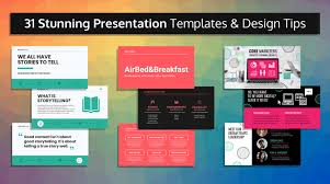 31 Stunning Presentation Templates And Design Tips