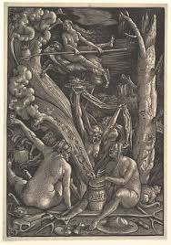 Woodcut with tone block, 379 x 260 mm. Hans Baldung Called Hans Baldung Grien The Witches The Metropolitan Museum Of Art