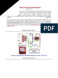 Skema rangkaian charger aki otomatis menggunakan scr. Cara Mudah Membuat Charger Aki Otomatis