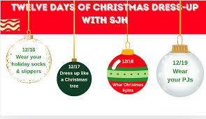 JH dress up days for this week