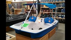 Water quest watertender row boat : Sun Dolphin Sun Slider 5 Person Pedal Boat Review Youtube