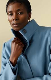 Smart funnel neck coat new arrivals