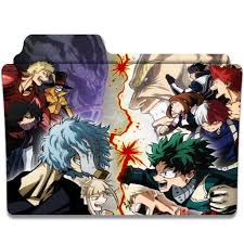 Boku No Hero Academia Season 3 Folder Icon Anime Wallpapers