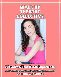 So excited to share that after a successful industry reading, my play  @5jewsinaneardeathexperience will now receive a workshop reading of a  revised, full length script with @walkuptheatrecollective Very grateful to  continue to