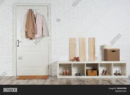 A good shoe mat keep the dirt out, and it also ensures that your shoes are nice and arranged. Hallway Interior Shoe Image Photo Free Trial Bigstock