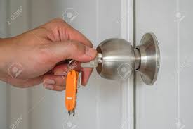 This project is a proof of concept for making a door latch that can be opened with a magnetic key. Male Hand Insert Key Into Keyhole To Lock Unlock Door Stock Photo Picture And Royalty Free Image Image 139081684
