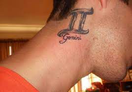 35 Phenomenal Gemini Tattoos Creativefan Neck Tattoo For Guys Gemini Tattoo Neck Tattoo