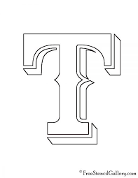 Tropicana field, also commonly known as the trop, is a domed stadium located in st. Mlb Texas Rangers Logo Stencil Free Stencil Gallery Texas Rangers Logo Mlb Texas Rangers Texas Rangers