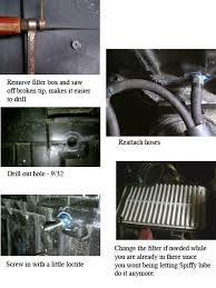 The cabon air filter is located behind the glove box. Air Filter Housing Tubing Snapped Off Toyota Sienna Forum Siennachat Com