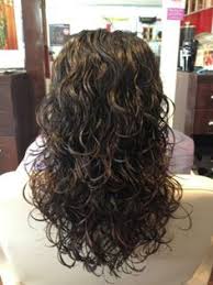 There is no volume at the top of your head, which helps in recreating the beach look. 40 Medium Perm Ideas Permed Hairstyles Medium Hair Styles Curly Hair Styles