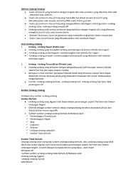 Civil law act (act 67): Definisi Undang Undang