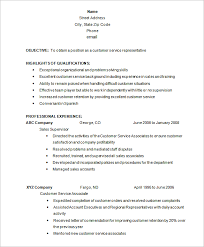 Jobs for customer service reps are projected to grow by 5% (or 136,300 jobs) from 2016 through 2026, according to the bureau of labor statistics (bls). 6 Customer Service Resume Templates Pdf Doc Free Premium Templates