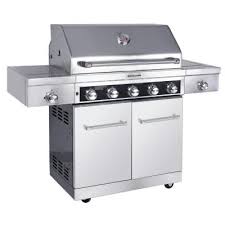 kitchenaid 5 burner propane gas grill