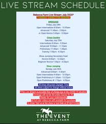 What's on tv & streaming what's on tv & streaming top rated shows most popular shows browse tv shows by genre tv news india tv spotlight. Watch The Event At Rebecca Farm Live Stream Eventing Nation Three Day Eventing News Results Videos And Commentary