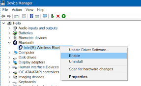 Turn bluetooth on or off. Fix Bluetooth Missing From Settings In Windows 10