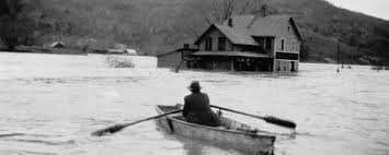 It breaks away in some new kind of slaughter. The Flood Of 27 1927 Vermont Historical Society