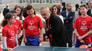 Tso, po box 681, mt. Albania S President Joined Special Olympics On Momentous Day