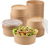 Amazon.com: Belinlen 36oz 50 Sets Large Kraft Paper Bowls ...