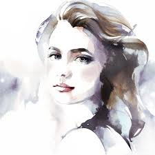 While studying art history, i discovered portraits by artists like van gogh, soutine, klimt, Watercolor Face Painting At Paintingvalley Com Explore Collection Of Watercolor Face Painting