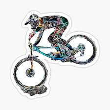 Shop custom bike stickers created by independent artists from around the globe. Mtb Stickers Redbubble