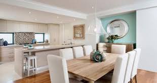 For centuries the kitchen was strictly a work space. 15 Open Concept Kitchens And Living Spaces With Flow Dining Room Layout Living Room And Dining Room Design Dining Room Small