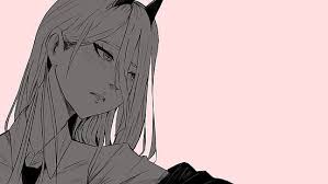 After drinking blood of the chainsaw man, power revived as a devil from a little amount of blood denji have consumed. Hd Wallpaper Chainsaw Man Power Chainsaw Man Manga Artwork Horns Devil Wallpaper Flare