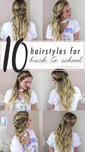 These 10 Super Easy Hairstyles Will Be Your New Go To Styles Longeasyhairstyles Super Easy Hairstyles Hair Styles Easy Hairstyles For School