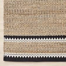 Tapis Noir Et Blanc Rectangulaire L 160 X L 230 Cm Leroy Merlin En 2020 Tapis Noir Et Blanc Tapis Noir Tapis
