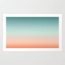 Buy Color Gradient Background Fading Sunset Sky Colors Art Print By Ohaniki Worldwide Shipping Available At Society6 Com Sky Color Sunset Sky Colorful Art